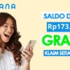 Saldo DANA Gratis Langsung Cair Rp173.000 Setiap Hari, Cuma Main Game Ini!
