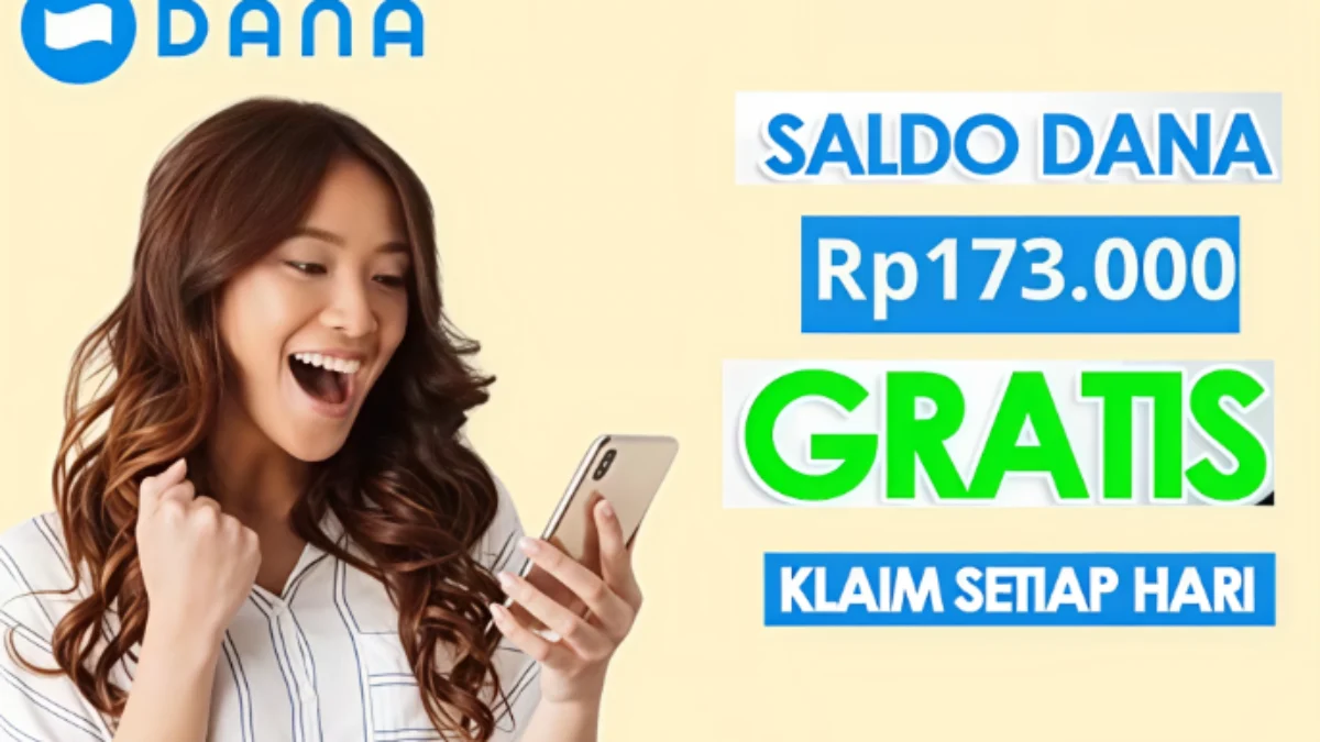 Saldo DANA Gratis Langsung Cair Rp173.000 Setiap Hari, Cuma Main Game Ini!
