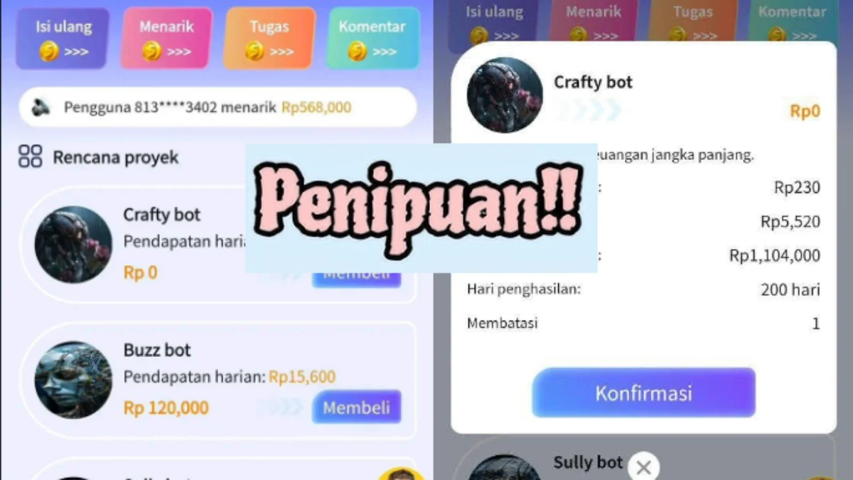 Benarkah Aplikasi Super Robot Penghasil Uang atau Penipuan? Begini Cara Kerjanya