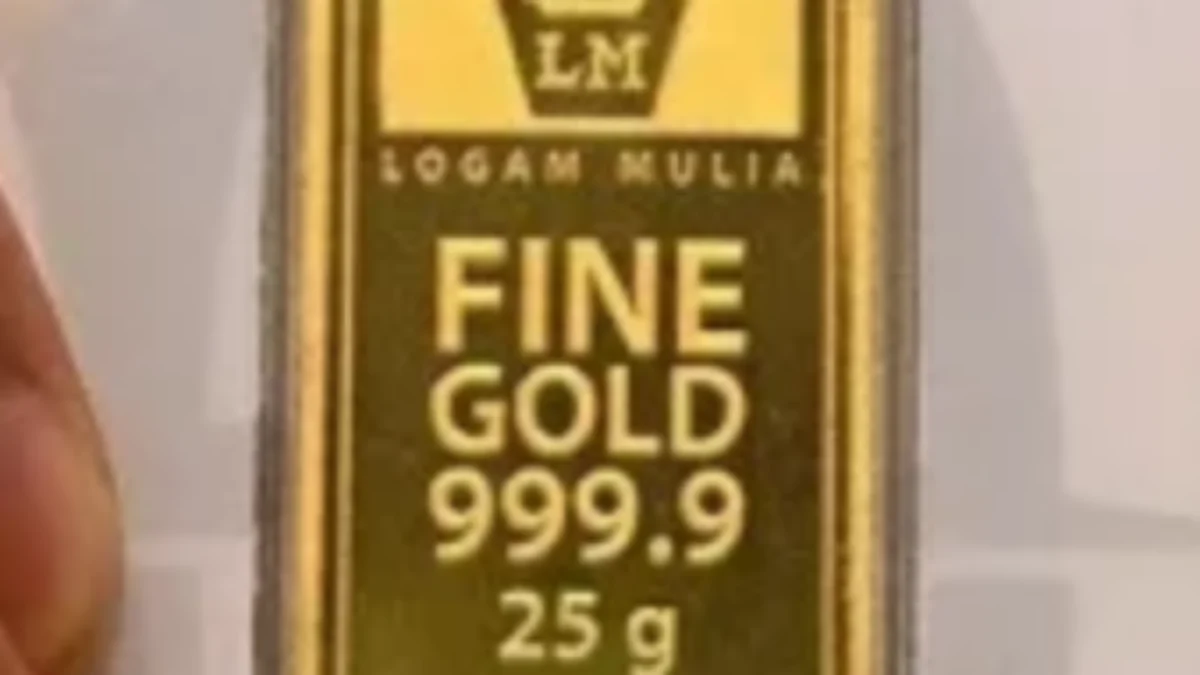 Harga Emas Hari Ini 21 Mei 2025, 1 Gram Melonjak Tajam