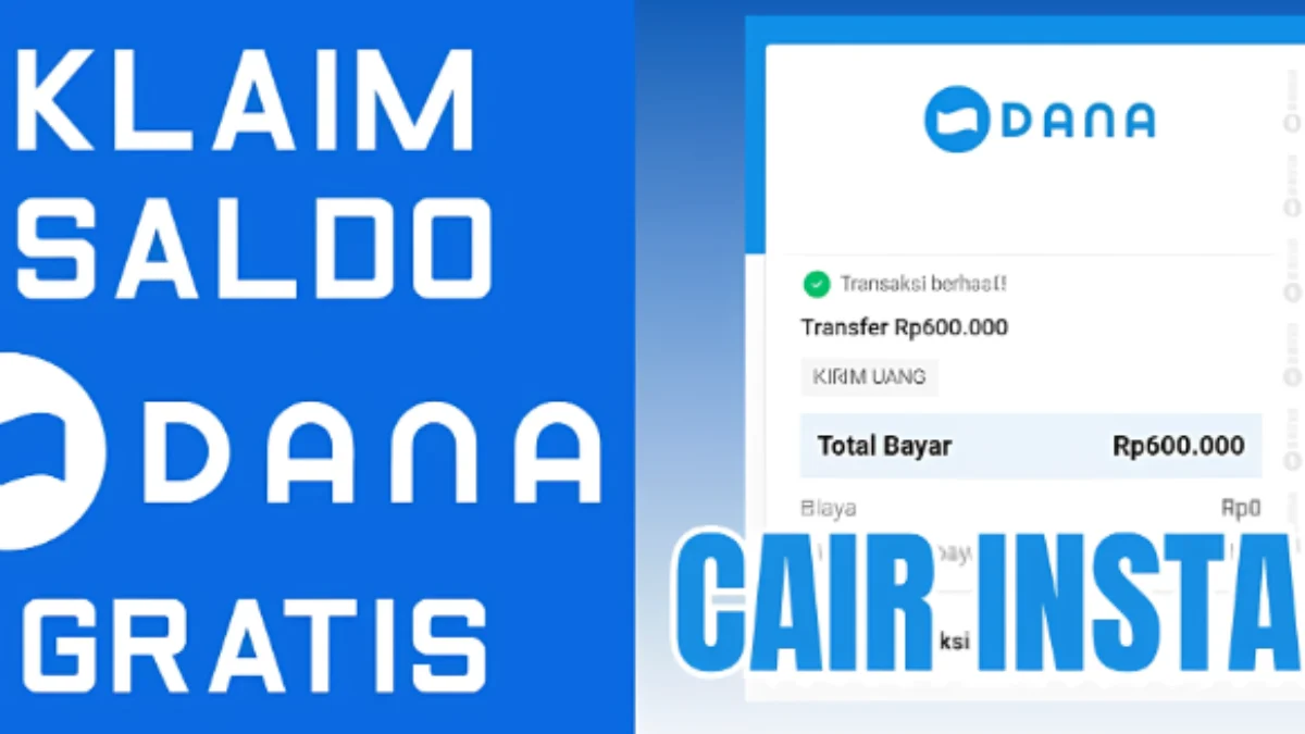 Saldo DANA Cair Rp600.000 Cuma dari Game Ini