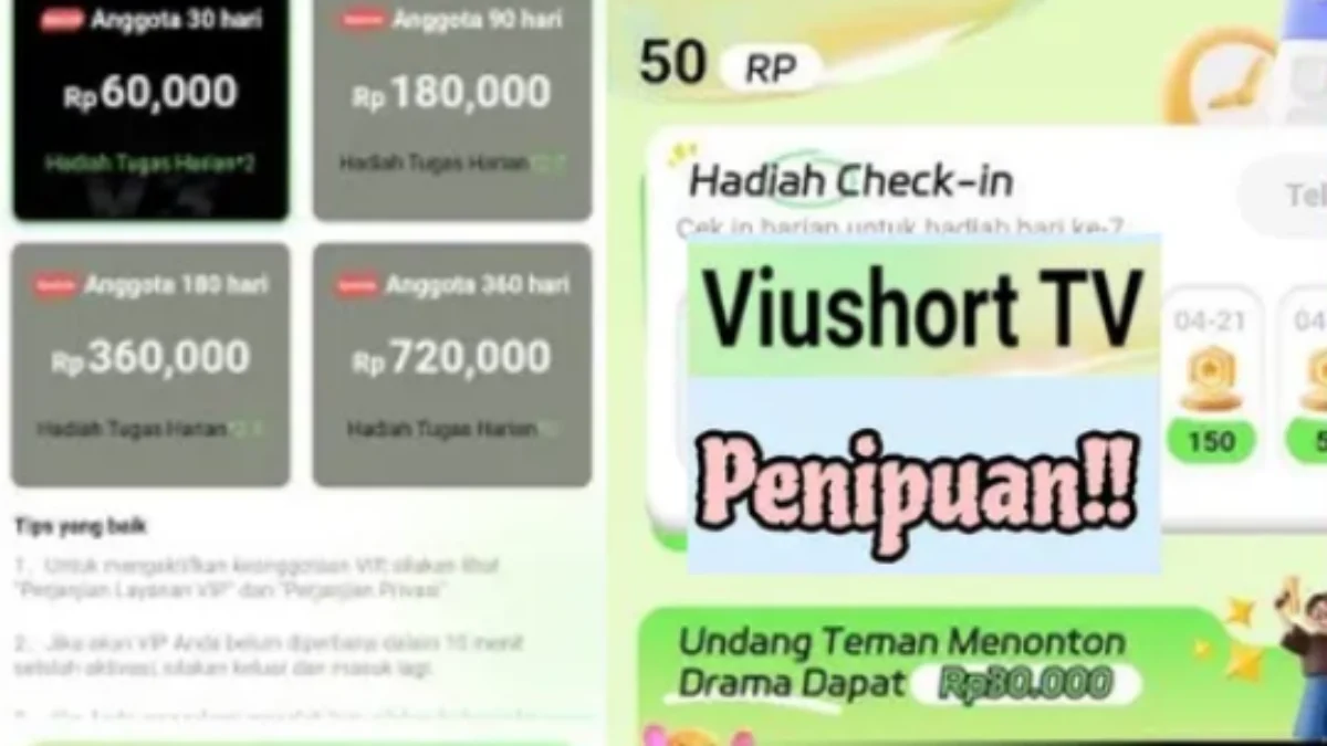 Benarkah Aplikasi ViuShort Menghasilkan Uang atau Hanya Tipu-tipu Berkedok VIP?