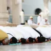 ILUSTRASI melaksanakan Shalat Jumat.