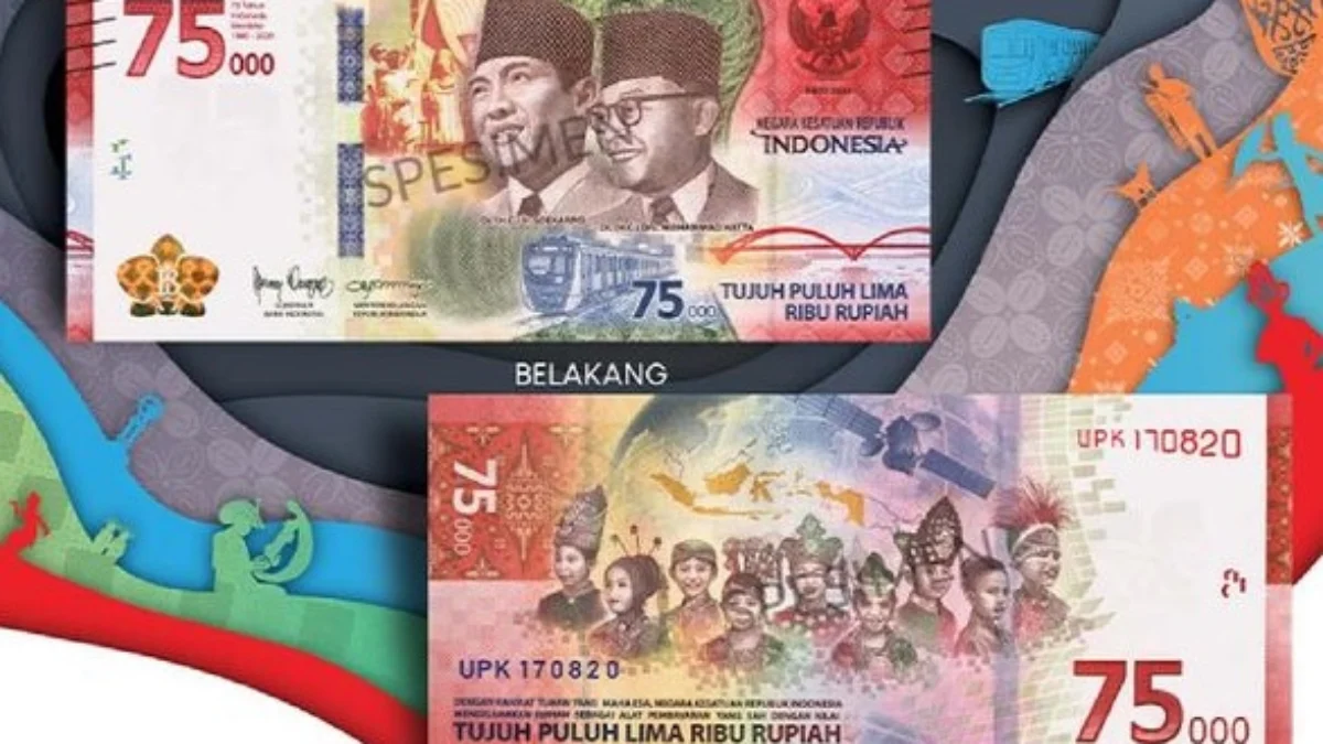 Bisa Laku Rp40 Juta, Jual Uang 75 Ribu Kamu Jika Unik Begini Uang 75 ribu yang bisa laku mahal hingga Rp40 juta.