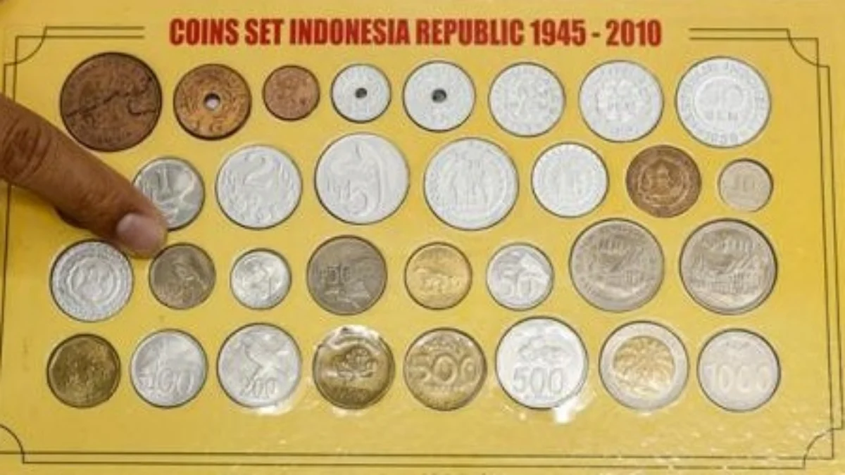 ILUSTRASI Uang logam kuno termahal di Indonesia