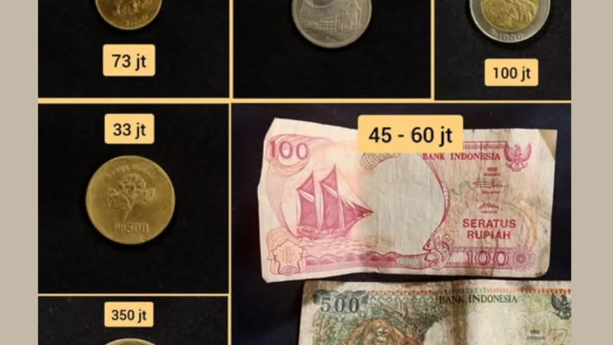 Dibeli Rp33 Juta, ini Tempat Jual Uang Kuno Koin Rp500 Melati Postingan jual beli uang kuno di sosial media