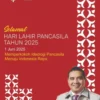 Syahrir: Peringatan Hari Lahir Pancasila Momentum Perkuat Persatuan dan Nilai Kebangsaan