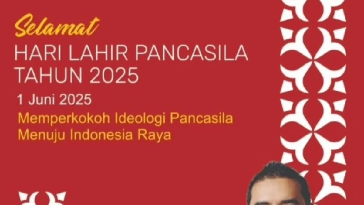 Syahrir: Peringatan Hari Lahir Pancasila Momentum Perkuat Persatuan dan Nilai Kebangsaan
