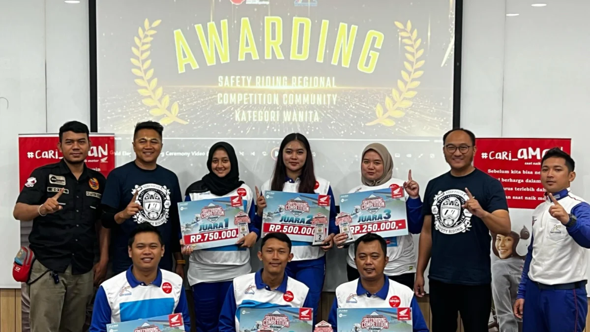Peserta Kompetisi Regional Safety Riding Kategori Advisor Community 2025 yang digelar oleh DAM