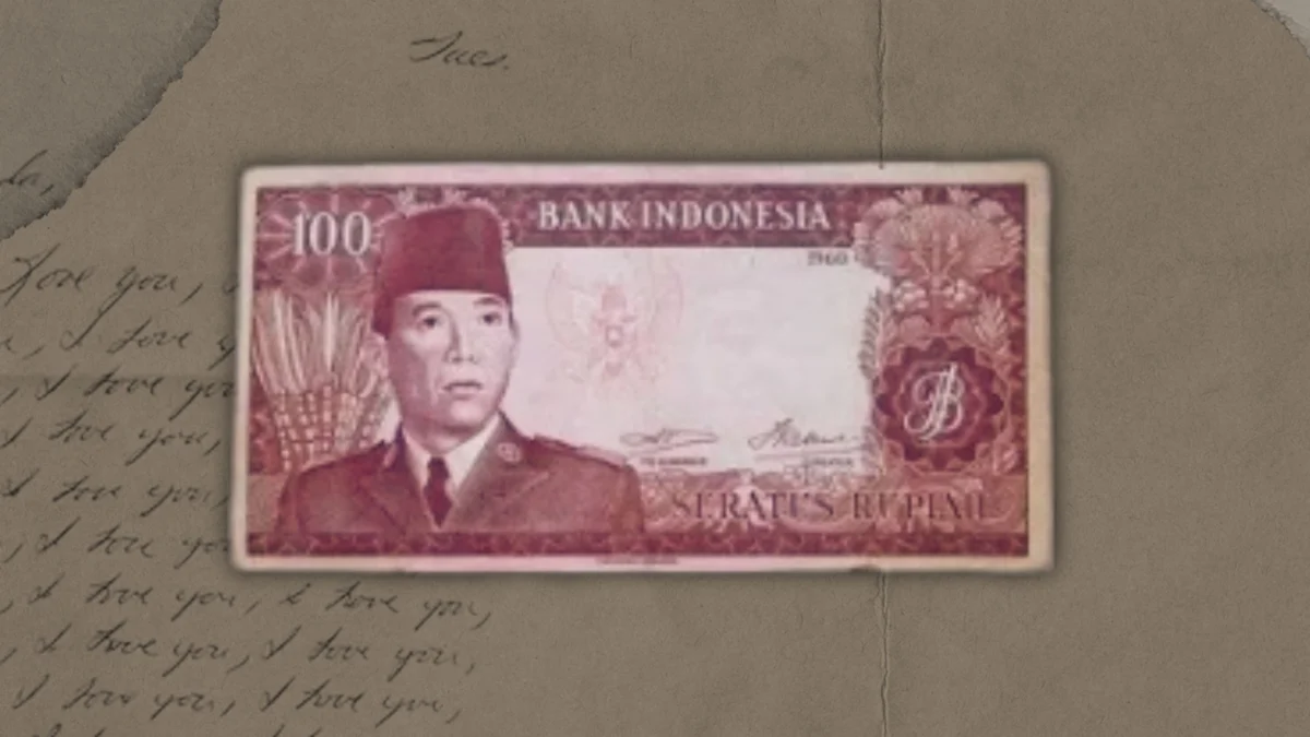 uang kertas kuno kolektor