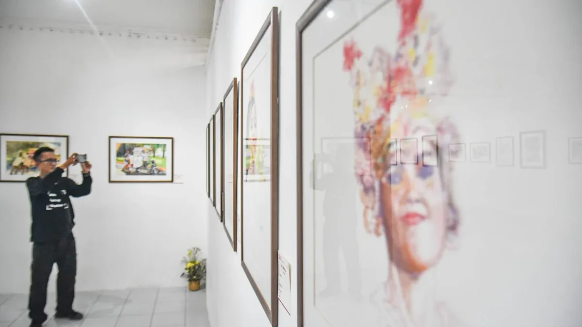 Menilik Pameran Nasional Cat Air 'Aku Indonesia' di Kota Bandung