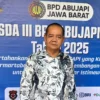 Muhtar Somantri yang terpilih sebagai Ketua Asosiasi Badan Usaha Jasa Pengamanan Indonesia BPD ABUJAPI JABAR
