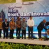 Ilustrasi: Kepala BRIN RI, L.T Handoko secara simbolis membuka acara Pekan Riset dan Inovasi IPB University di IICC, Kota Bogor, Senin (16/12). (Yudha Prananda / Jabar Ekspres)