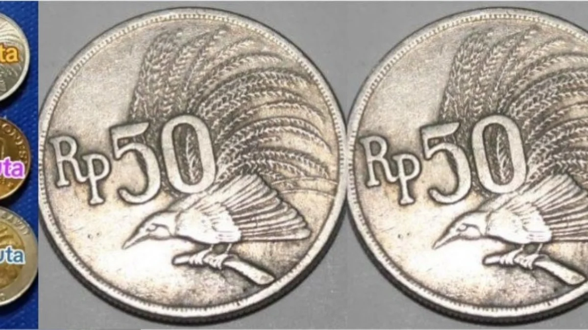 Koin uang kuno Cendrawasih yang dihargai tinggi