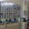 Salah satu lokasi jual uang kuno di Pasar Baru Bandung