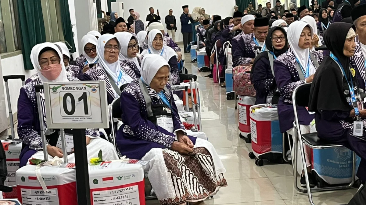Para Calon Jemaah Haji asal Cimahi Kloter 21 (Mong)