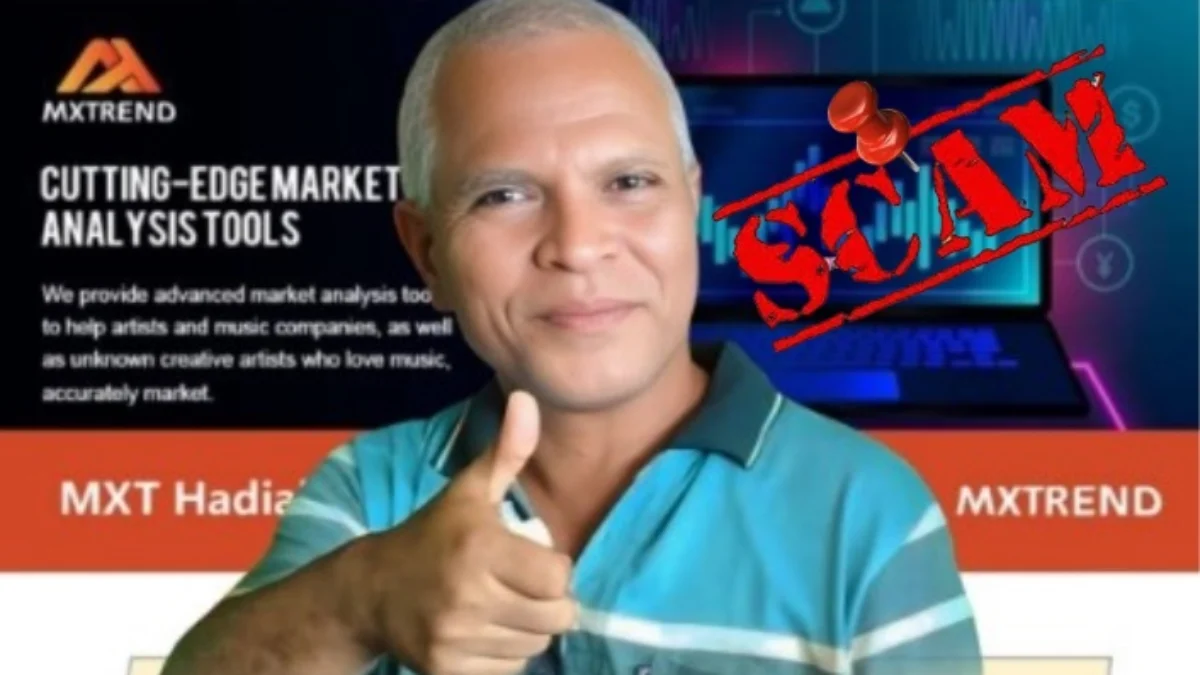 Aplikasi MXTREND yang sudah positif SCAM
