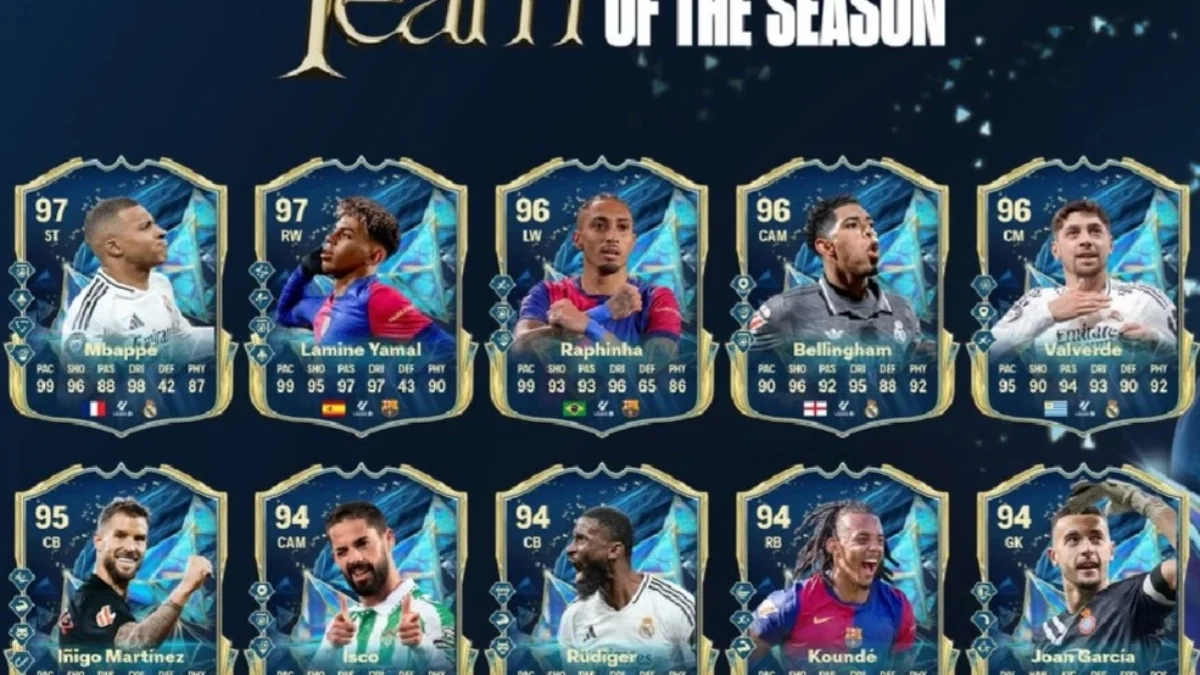 Bocoran Daftar Pemain EA FC 25 LaLiga TOTS, Paling OP di Ultimate Team? Bocoran Daftar Pemain EA FC 25 LaLiga TOTS, Paling OP di Ultimate Team?