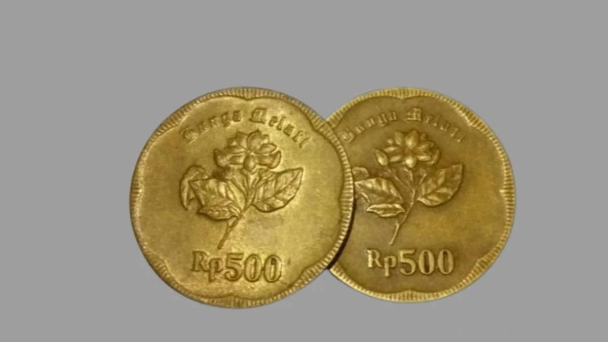 Daftar Harga Koin Kuno Rp 500 Bunga Melati Terbaru 2025