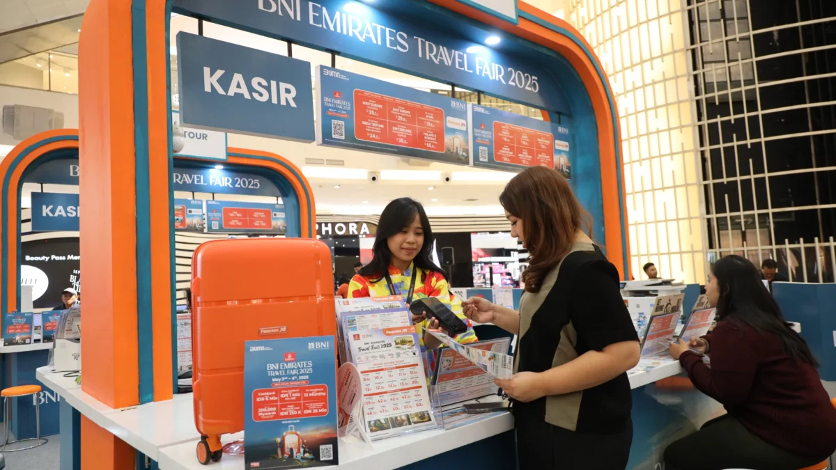 BNI, Bank Negara Indonesia, Travel, Travel Fair, 2025, Menari  
