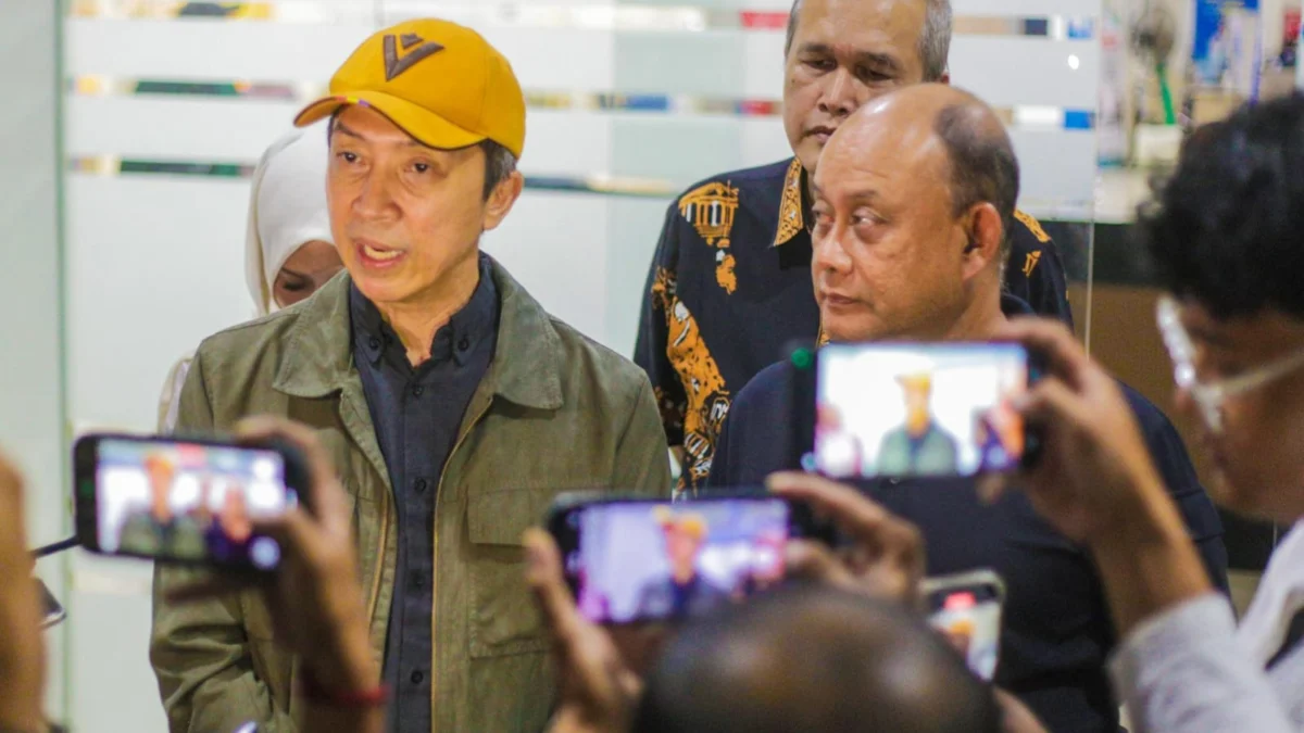 Wali Kota Bogor, Dedie A. Rachim bersama Kepala BGN, Dadan Hindayana. (Yudha Prananda / Jabar Ekspres)