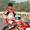Bintang Pranata Sukma pada saat sesi latihan di Astra Honda Racing School (AHRS) angkatan 2024.