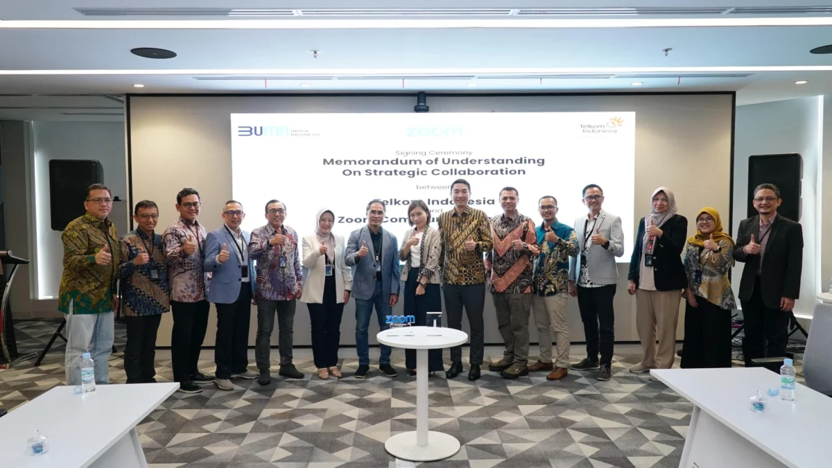 Menjadi langkah awal kerja sama strategis dalam menghadirkan solusi komunikasi dan kolaborasi berbasis teknologi yang didukung AI.