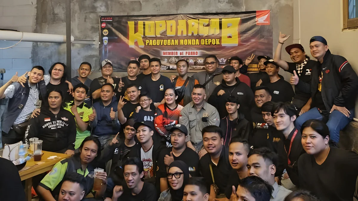 Keseruan Ratusan Bikers Padati Kopdargab PAHAD di Depok