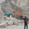 Lokasi longsor Gunung Kuda. Foto/Radar Cirebon