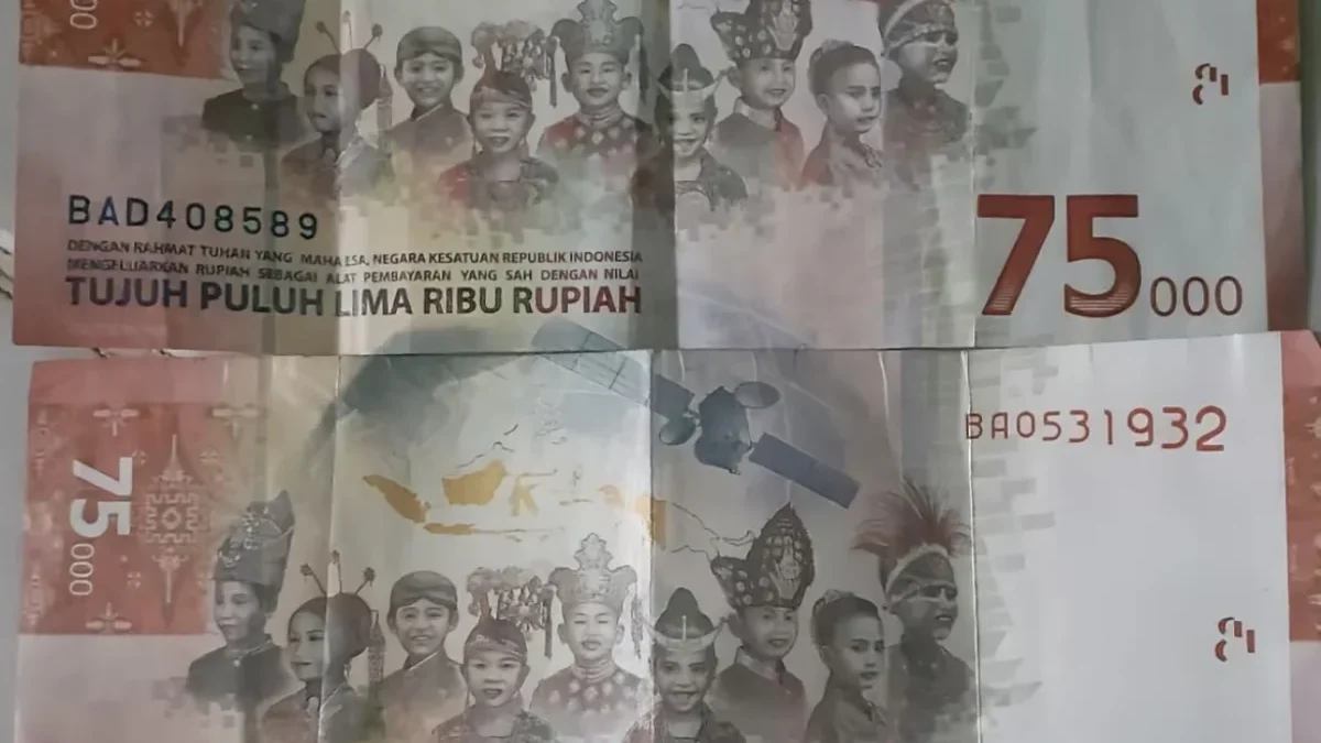 Uang Rp75 Ribu Hari Ini Tembus Harga Rp50 Juta, Ini Titik Lokasi Jual Belinya di Indonesia