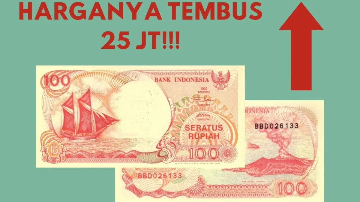Keunikan Uang Kuno Rp 100 Kapal Pinisi, Tembus 25 Juta! keunikan uang kapal pinisi