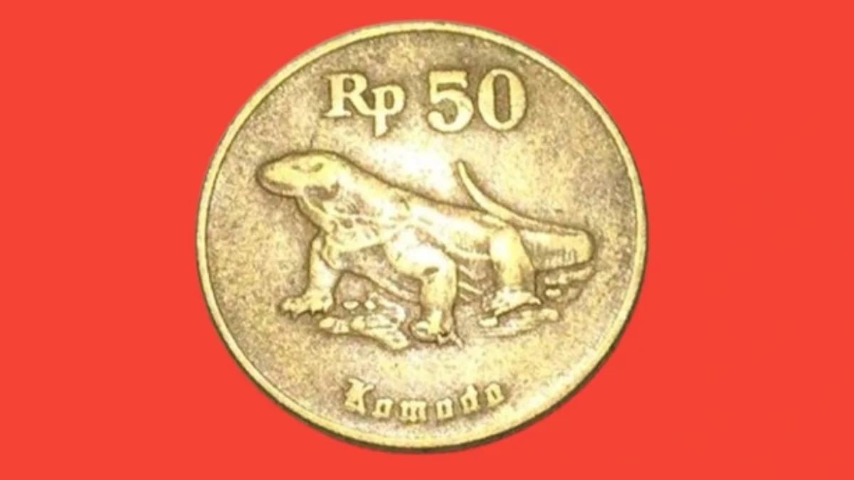 10 Ciri-Ciri Koin Kuno 50 Perak Komodo