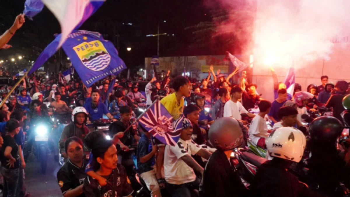 Rangkaian Acara dan Rute Konvoi Perayaan Persib Juara Selama Dua Hari Penuh di Bandung