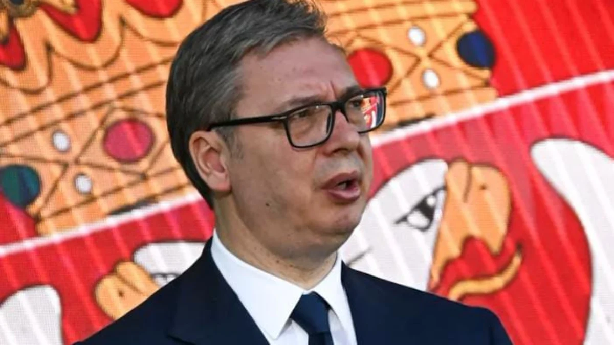 Presiden Serbia Tetap Hadiri Parade Rusia Meski Dapat Peringatan dari Uni Eropa Presiden Serbia Parade Rusia