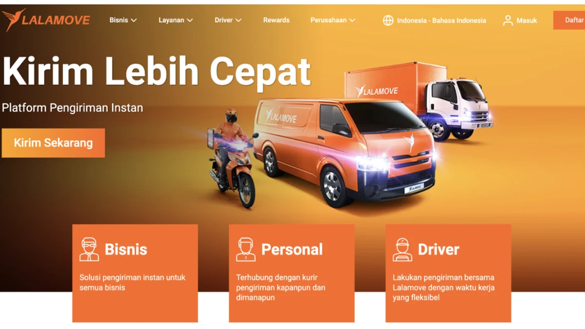 Gambaran Aplikasi Digital Lalamove