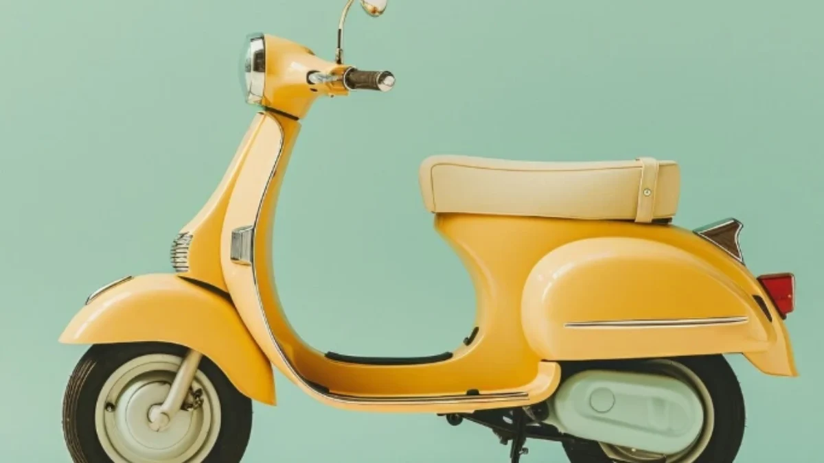 Vespa Futuristik dan Elegan