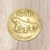 Koin Kuno 50 Perak Komodo