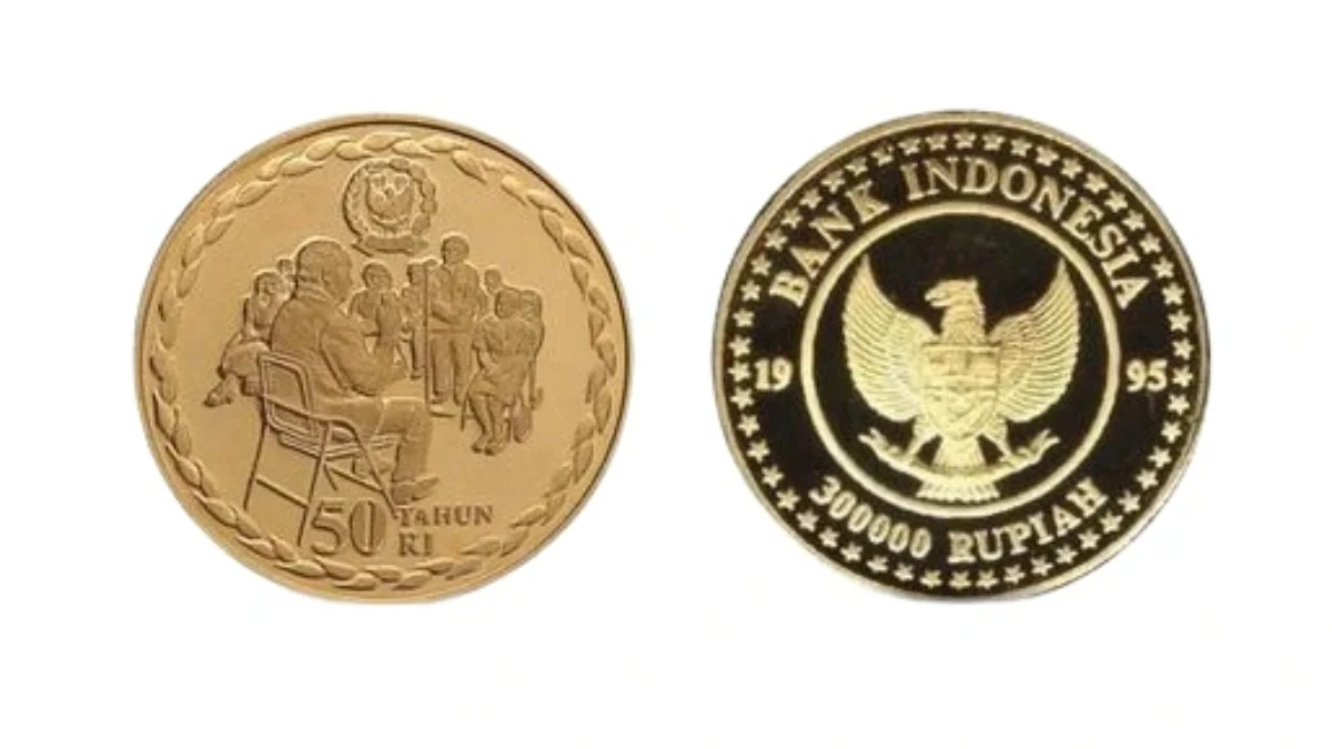 Daftar Uang Koin Emas dan Perak Terbitan BI yang Kini Jadi Incaran Kolektor