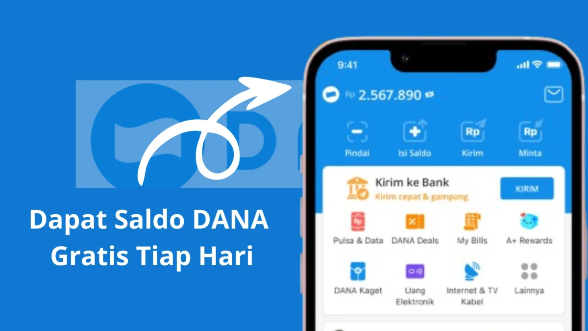 Cara dapat saldo DANA