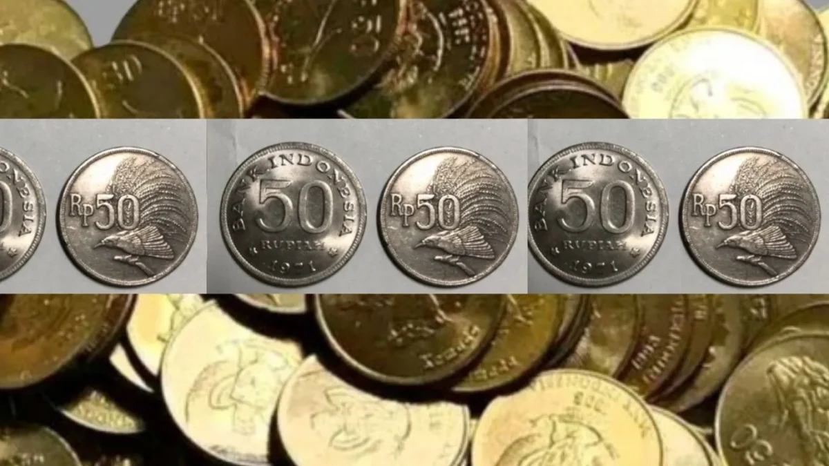 Koin Jadul Rp50 Jadi Primadona Kolektor Asia