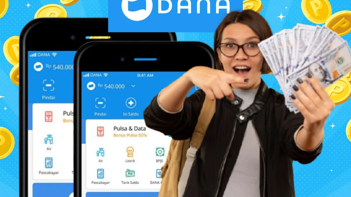 Aplikasi Penghasil Saldo DANA GRATIS Rp300 Ribu Modal Login dan Diamkan HP