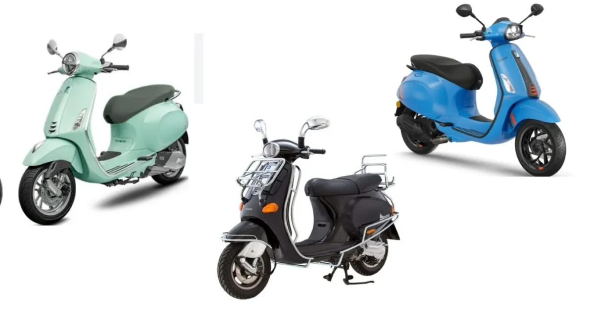 Vespa Modern dengan Desain Klasik ( Sumber Gambar: Berbagai Sumber)
