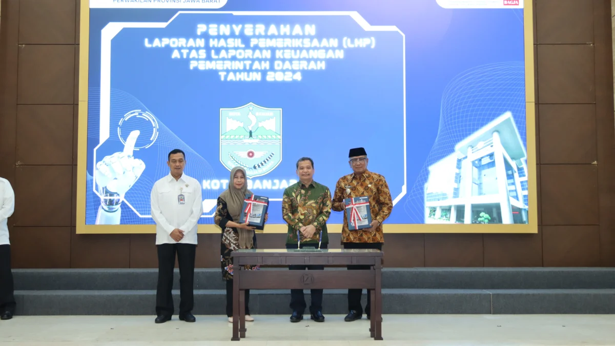 Pemkot Banjar Raih Opini WTP 16 kali Berturut-turut Tertinggi Se-Jawa Barat Pemerintah Kota Banjar raih penghargaan Opini Wajar Tanpa Pengecualian (WTP) dari Badan Pemeriksa Keuangan (BPK) Jawa Barat.