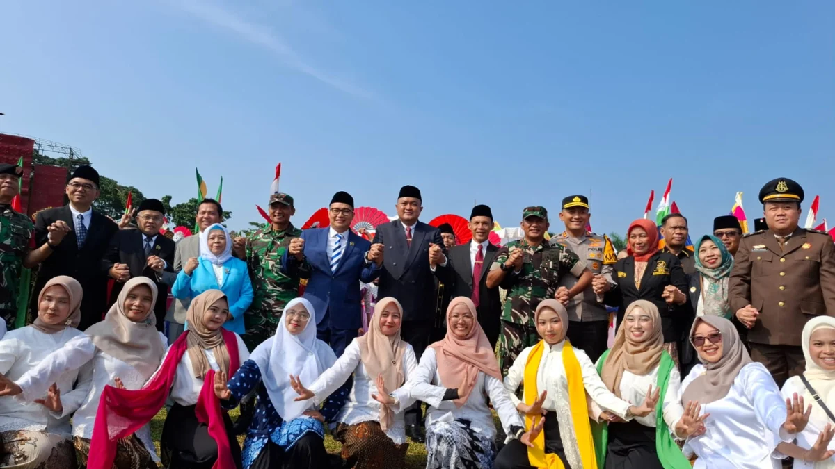 Hardiknas 2025, Angka RLS di Kabupaten Bogor Masih Rendah Acara hardiknas di Kabupaten Bogor. Foto : Sandika