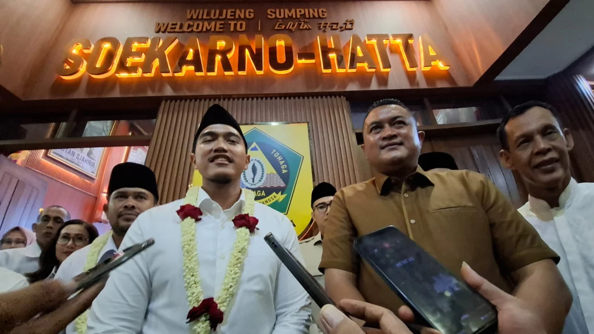 Wakil Presiden Indonesia Kaesang Pangarep dan Bupati Bogor Rudy Susmanto. Foto : Sandika