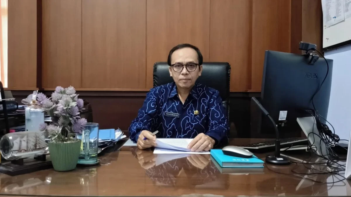 Tunjangan Anggota DPRD Banjar Disesuaikan dengan Kondisi Fiskal Daerah Inspektur Kota Banjar Agus Muslih MMKes QGIA di ruang kerjanya belum lama ini. (Cecep Herdi/Jabar Ekspres)