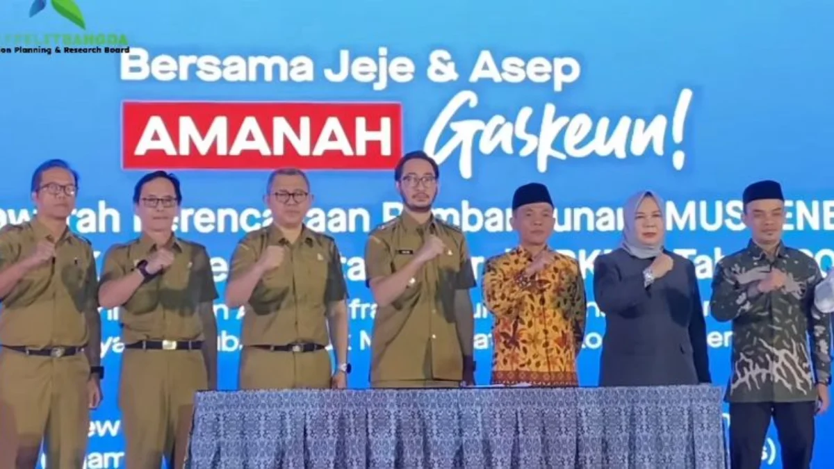 Musrenbang RKPD Tahun 2026, Pemda KBB Janjikan Perbaikan Infrastruktur hingga Pelayanan Publik Bupati Bandung Barat Jeje Ritchie Ismail saat menghadiri giat Musrenbang RKPD tahun 2026 di Padalarang. Dok Prokompim KBB