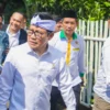 Menko PM, Muhaimin Iskandar (Cak Imin), saat kegiatan di Kota Bogor. (Yudha Prananda / Jabar Ekspres)