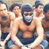 Ist. Pelaku premanisme saat berhasil dibekuk polisi. Istimewa.