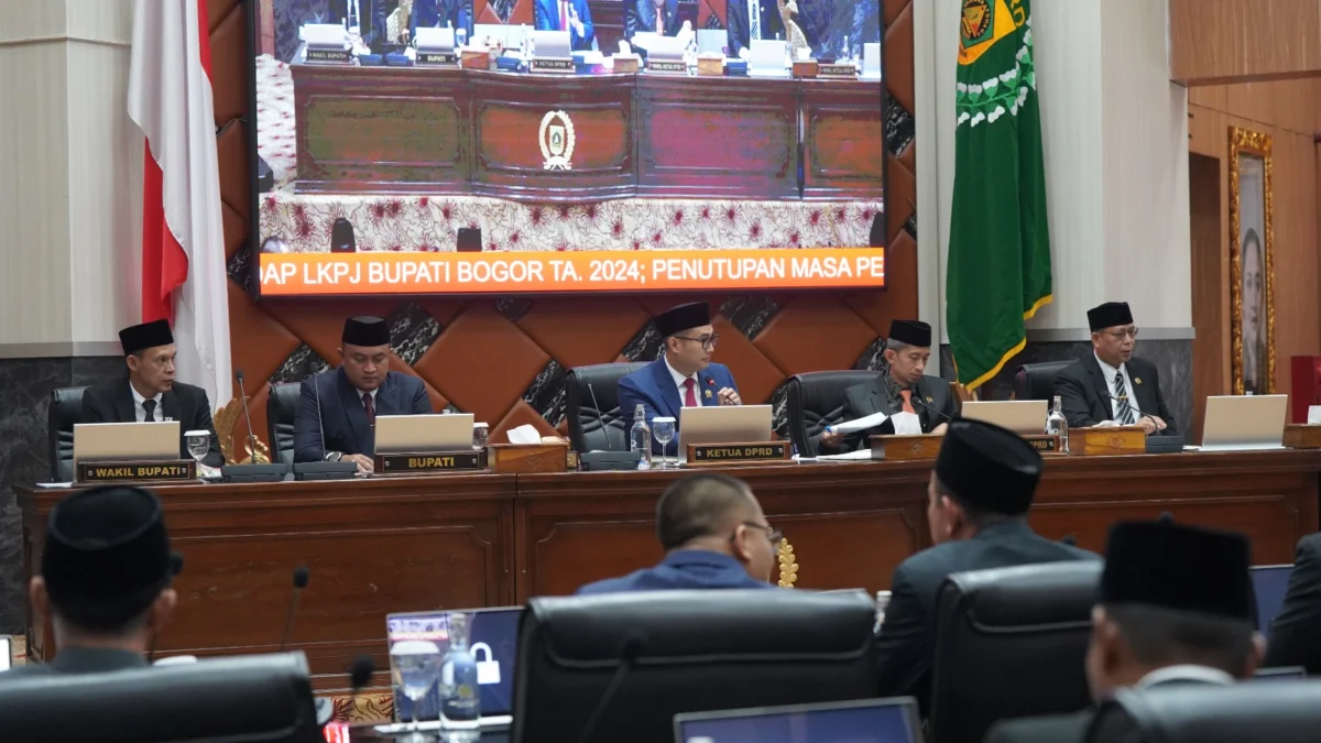 Rapat paripurna Bupati dan DPRD Bogor